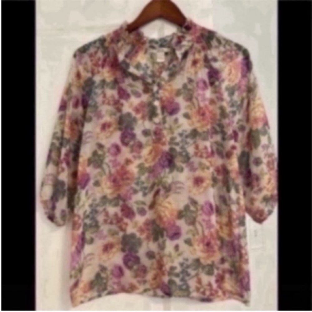 Nordstrom Yada Floral Blouse